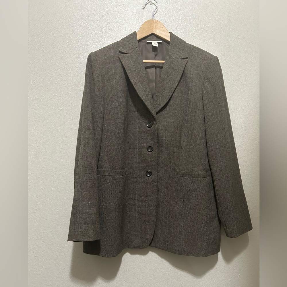 Dress Barn Plaid Blazer